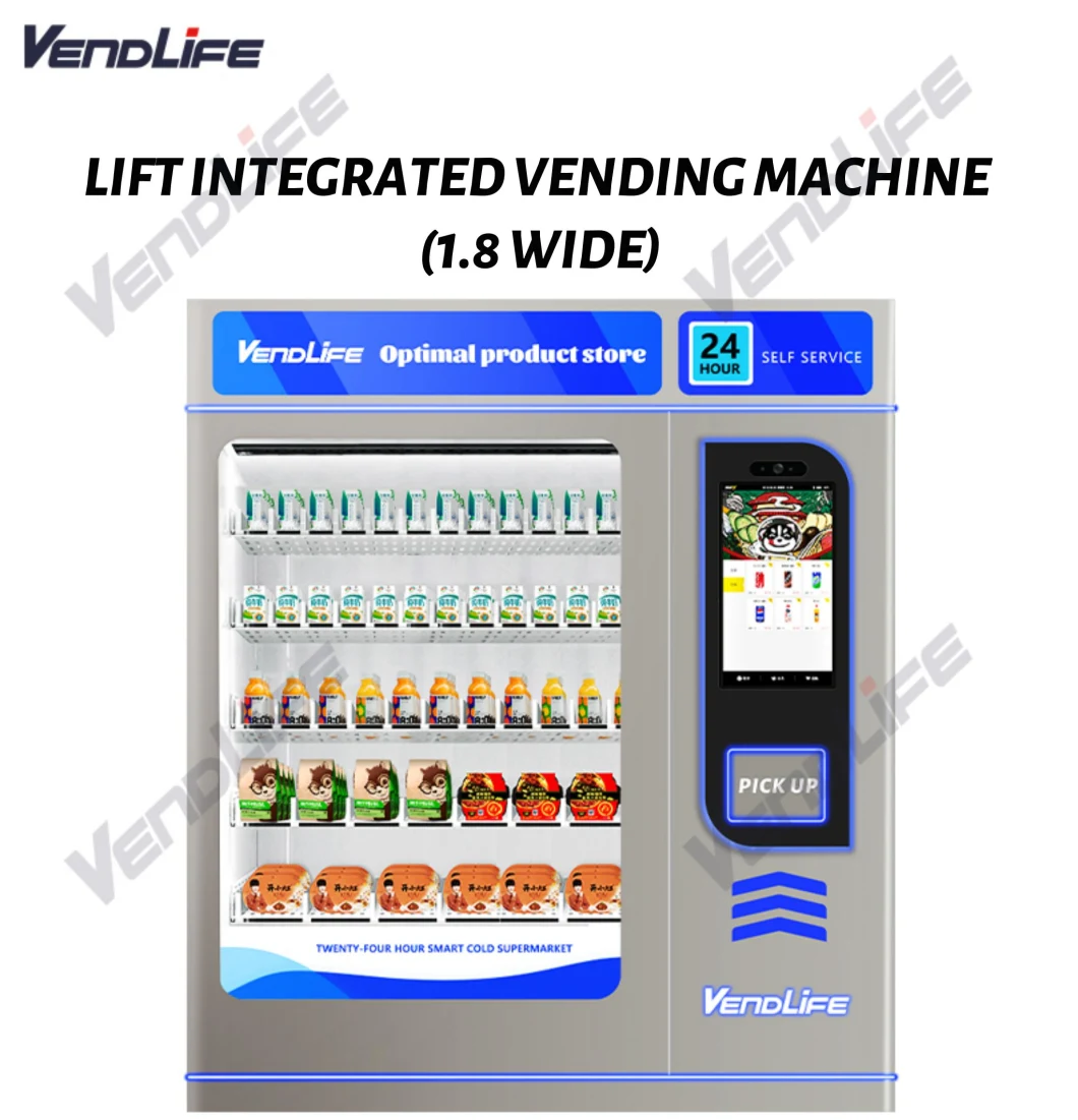23.6 Inch Makeup Vending Machine Perfume Vendlife Vending Machine with Elevator and Smart System