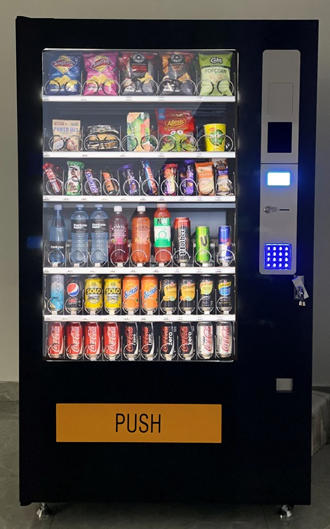 Vending Machine Snacks and Drinks Vending Machine with 50 Selections