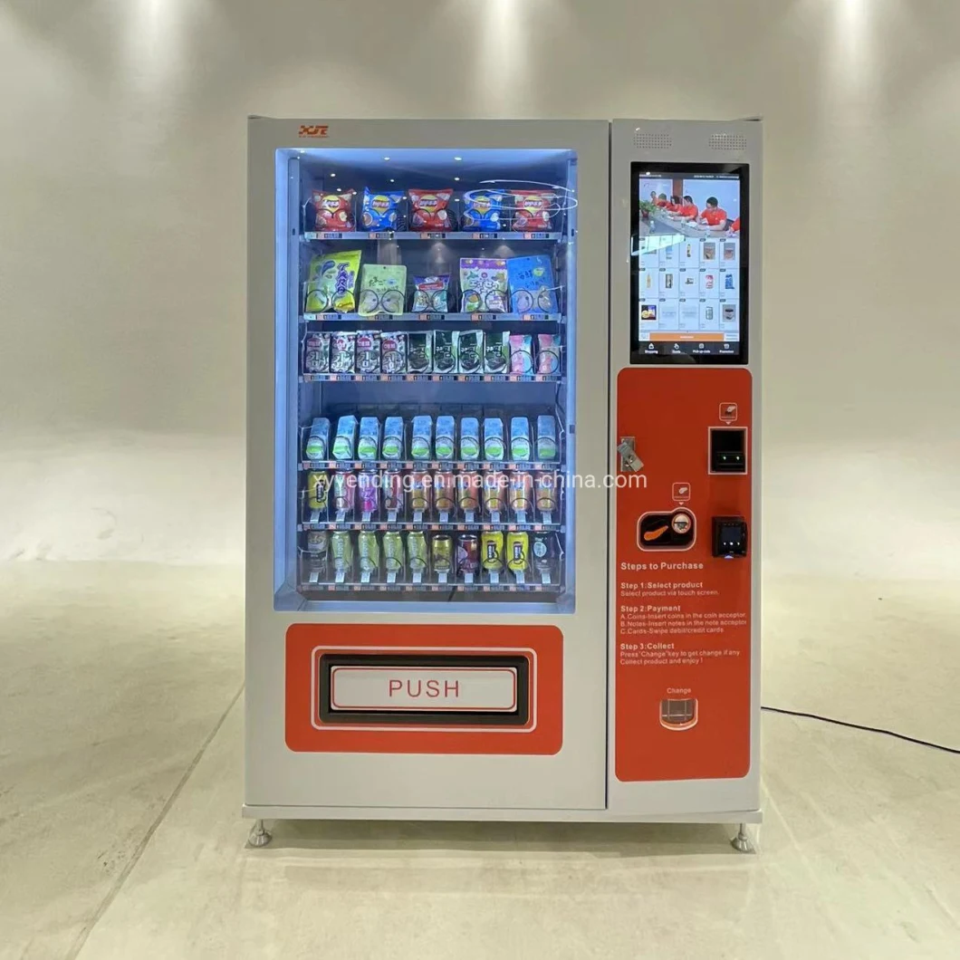 Beauty Products Distributeur Automatique Snacks Vending Machine Touch Screen