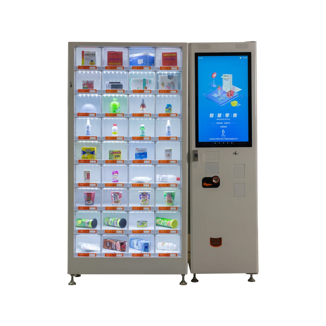 Xy New Design Heated Locker Vending Machine Toys Stationary Book Hot Food Cosmetic Medical Vending Machine