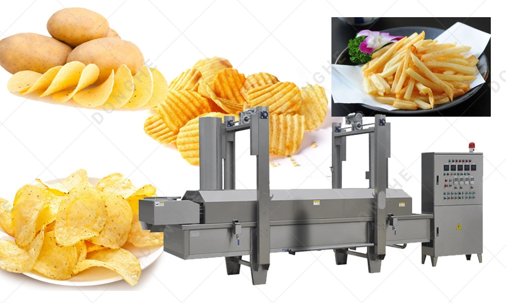 Good Quality Frozen French Fries French Fries Making Machine French Fry Vending Machine Price