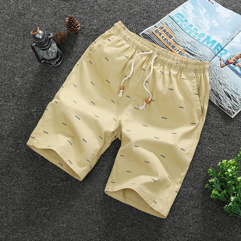100% Cotton Plus Size Pants Summer Casual Beach ODM OEM Blank Custom Logo
