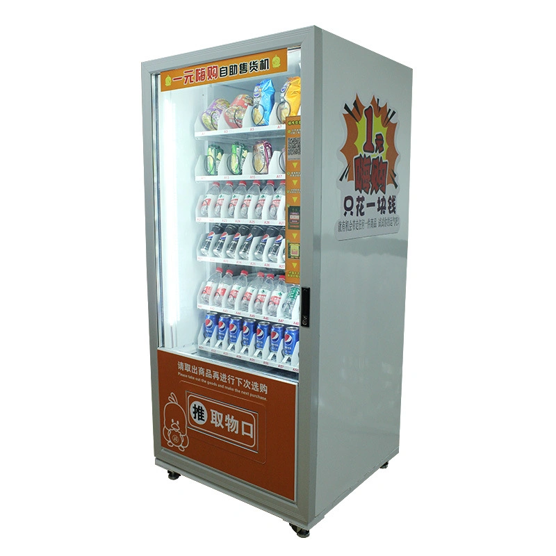 Smart 24 Hours Self-Service Automatic Milk Food Snack Drink Vending Machine