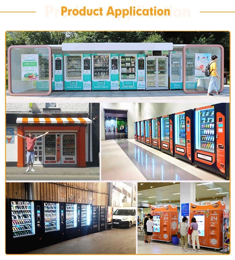 Great Elevator Cooling System Snack Drink Combo Vending Machine School Supermarket
