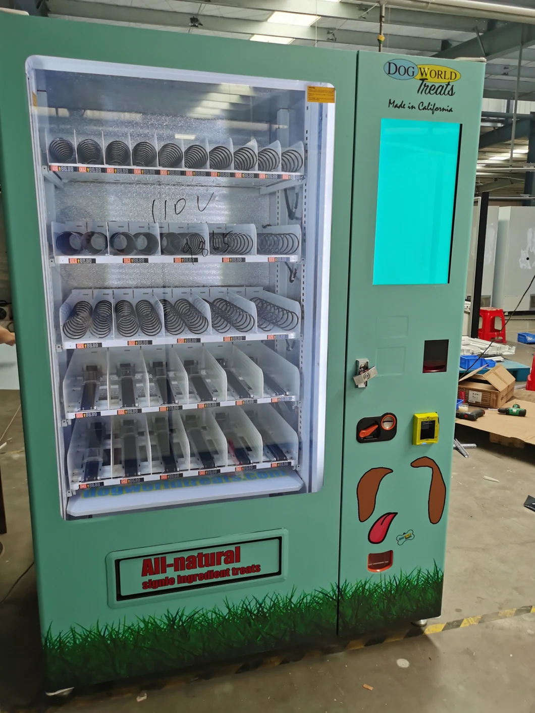 American Hot Sale Noodle Vending Machine with Elevator System
