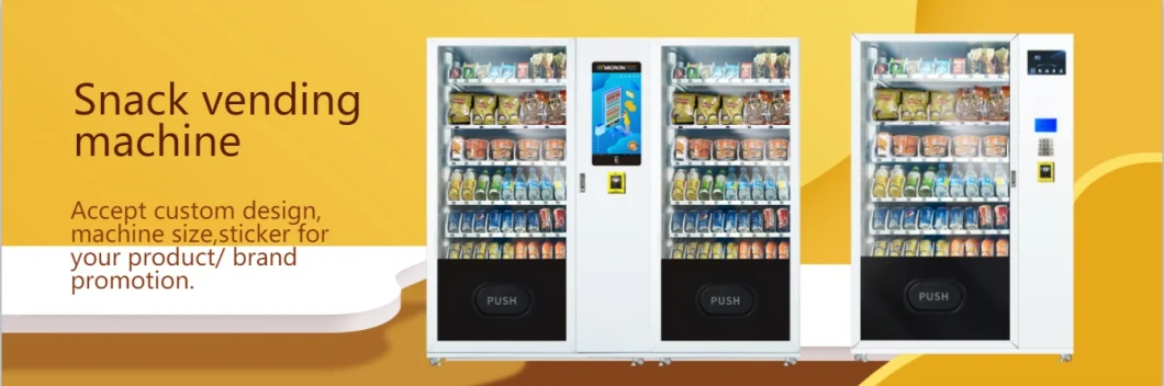 Hot Sale Top Vendor Machine Snack and Drink Automatic Combo Vending Machine