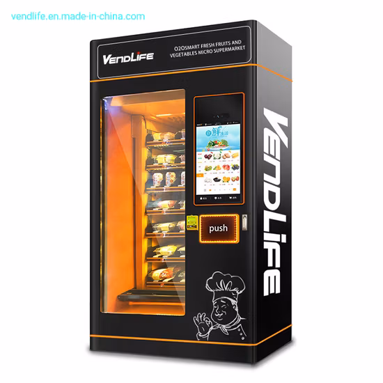 Fresh Bread Warm Food Vendlife Vending Machine Hot Food Vending Machines for Sale