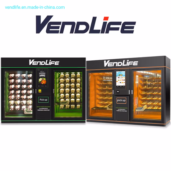 Fresh Food Vendlife Vending Machine for Fruits Sandwiches with Lift System
