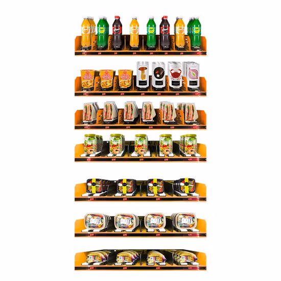 Healthy Food Feozen Food Heated Food Vending Machine with Lift Elevator