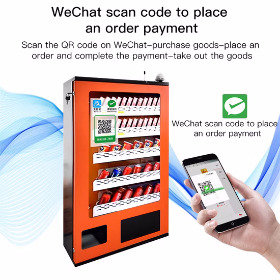 YL Smart 24 Hours Self-Service Automatic Milk Food Snack Drink Vending Machine