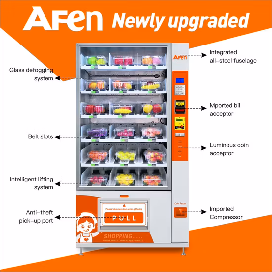 Afen Healthy Food Mini Water Snack Drink Vending Machine with Competitive Price