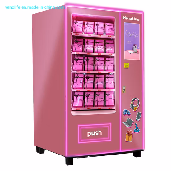 Custom Clothing Customize Logo Colorful Eye Lashes Make-up Make up Endlife Vending Machine for Wigs