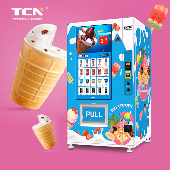 Tcn-Fel-9g (V49) Cone Ice Cream Vending Machine Frozen Food Vending Machine