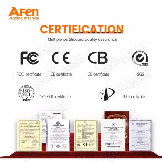 Afen Best Price Two Cabinets Large Different Type Combo Drink and Snack Vending Machine